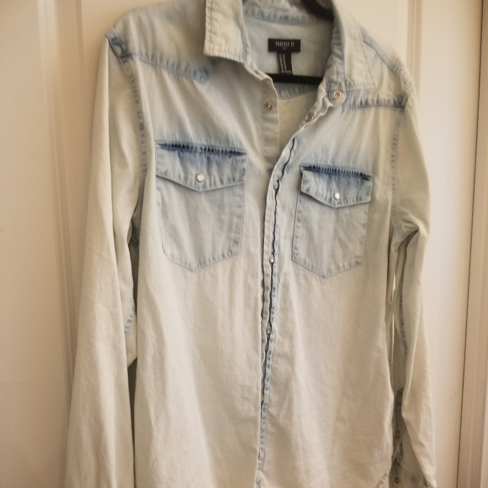Forever 21 Denim shirt